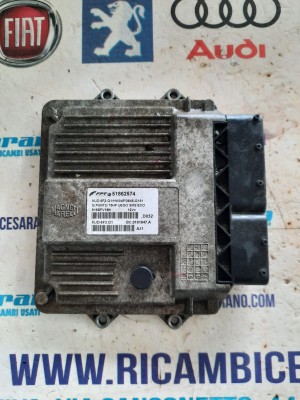 Centralina Motore Fiat Grande Punto  1.3 Mjt 75cv 2010             51862574 