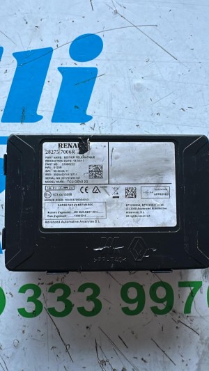 CENTRALINA COMFORT PER RENAULT Captur Serie  CODICE:282757006R ANNO:2013/2020