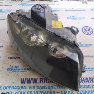 Faro Anteriore Dx Audi A3 Sportback 2008    0301206202  