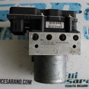 Modulo centralina ABS Citroen C4 2010 0265235010 / 9660934580 / 07042120723 