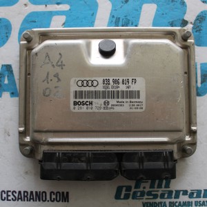 Centralina motore BOSCH Audi A4 1.9 (2002) 0281010729 / 038906019FP
