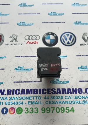 POMPA ABS SMART FORTWO 453 CODICE:A4539001504 - 476606111R - 0265956320 ANNO:2016