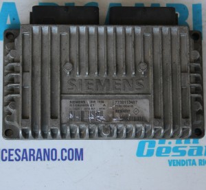 Centralina Renault Clio II 1998-2001 1.6 8v Cambio Automatico 7700113487 7700103418 S105280021  