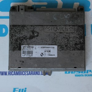 Centralina gestione motore renault Clio I 1.2 1991>1996 HOM7700851758 / 7700864476 
