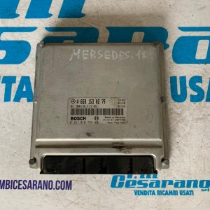 CENTRALINA MOTORE ECU MERCEDES BENZ CLASSE A W168 170 CDI A6681530279 0281010793    