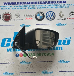 SPECCHIETTO RETROVISORE DESTRO NISSAN Qashqai  CODICE:e11038139 ANNO:2014-2024