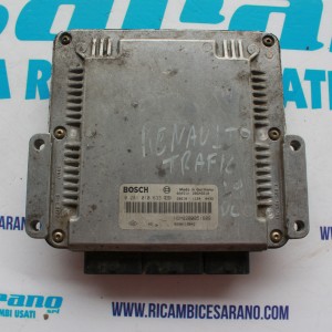 Centralina motore renault Trafic Furgone 2001 0281010633 HOM8200051609 8200051609 