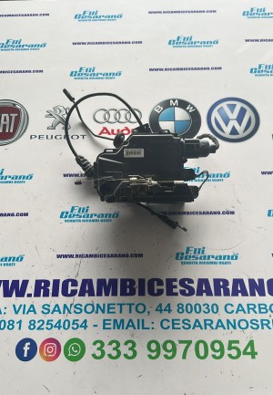 SERRATURA ANTERIORE DESTRA VOLKSWAGEN POLO ANNO:2002 CODICE:3B1837016BP