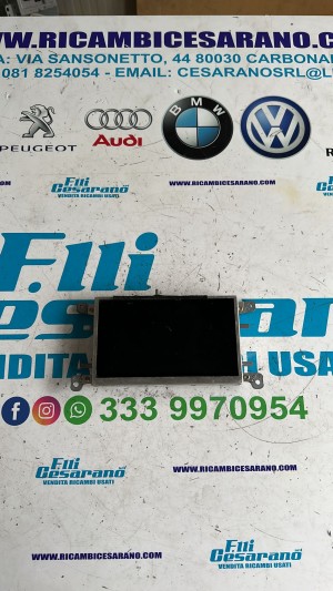DISPLAY AUDI A4 CODICE:8T0919603A ANNO:2011