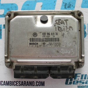Centralina motore Bosch Seat Ibiza Sport 1.9 130cv (2003) 038906019DQ / 0281010891