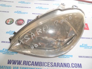 Faro fanale proiettore anteriore sinistro sx Citroen xsara 2000