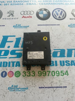 CENTRALINA INTERFACCIA X CELLULARE AUTO GOLF V ANNO:2003 CODICE:3C0 035729 E