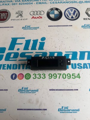 DISPLAY OPEL AGILA ANNO:2005 CODICE:024461675