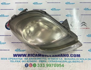 FARO ANTERIORE DESTRO OPEL VIVARO CODICE:91165720 ANNO:2005