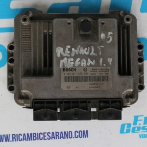 Centralina motore ecu bosch renault MEGANE  1.9 0281011275 8200305678 