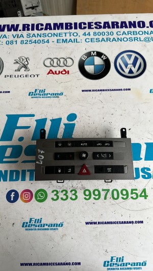 COMANDI CLIMA PEUGEOT 407 ANNO:2006  CODICE:96573326