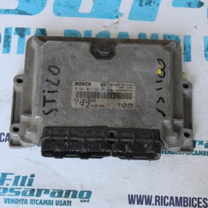 CENTRALINA MOTORE ECU BOSCH FIAT STILO (192) 1.9 JTD 8V 101CV 2001 0281011799 