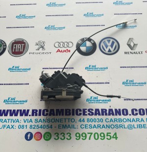 SERRATURA PORTA POSTERIORE DESTRA SMART FORFOUR W454  ANNO:2006 CODICE:25000863