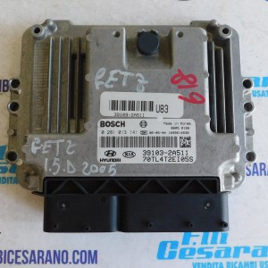 Centralina motore Hyundai Getz 1.5 (2005) Diesel 0281013141 BOSCH