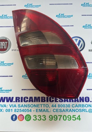  STOP POSTERIORE SINISTRO MERCEDES Classe A W169 3° Serie  CODICE:ULO3330 ANNO:2006