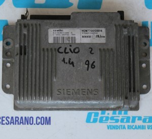 Centralina motore 7700110258 Renault Clio Mk2 1998-2001  HOM7700108814