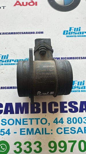 DEBIMETRO VOLKSWAGEN GOLF 4  ANNO:2004  CODICE:0281002531/038906461B