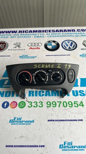 CENTRALINA COMANDI  CLIMA AC  RENAULT SCENIC ANNO:2002  CODICE:663212P