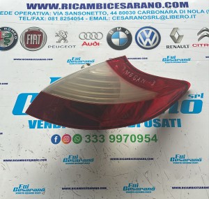 Fanale Posteriore Destro DX RENAULT MEGANE 3a Serie  ANNO:2008-2012 CODICE:265500007R