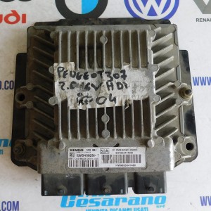 Centralina motore Peugeot 307 2.6 16vHDI (2004) 5WS40029I-T / 9655041480 / 9655474580