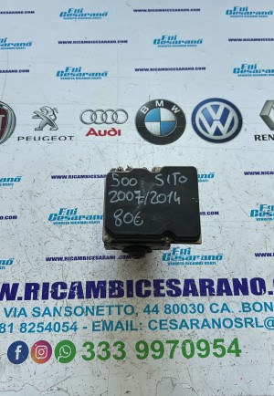 CENTRALINA ABS PER FIAT 500 Benzina 1200 ANNO:07>14 CODICE:0265230342