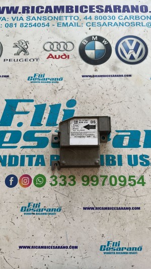  CENTRALINA AIRBAG OPEL CORSA C ANNO:2001 CODICE:24417007