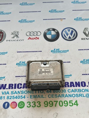 Centralina motore VOLKSWAGEN GOLF 4   CODICE:038906012L/0281010112  ANNO:2002
