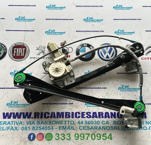 ALZACRISTALLO PORTA ANTERIORE SX  FORD FOCUS (1° SERIE CODICE:119144103 ANNO:2001