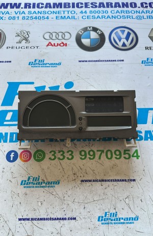 QUADRO STRUMENTI CONTACHILOMETRI RENAULT MODUS ANNO:2008-2012 CODICE:P8200668082